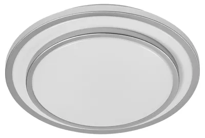 Zdjęcie produktu dla OSRAM ORBIS BERLIN lampa sufitowa LED 300mm, srebrna, 16W, 2000lm, ciepła biała barwa światła, bardzo równomierny rozsył światła, długa żywotność, moduł LED zamontowany na stałe, okrągła, stopień ochrony IP20, 3000K