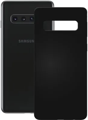 Produktbild von PEDEA SoftCover TPU Hülle Case für Samsung Galaxy S10 E (Lite) | Schwarz