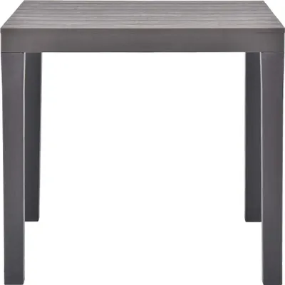 Obrázok produktu pre vidaXL Záhradný stôl Mocca farebný 78 x 78 x 72 cm plastový