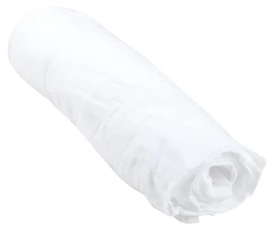 Produktbild von Spannbetttuch aus 100% Baumwolle, 70 x 140 cm, Weiß
