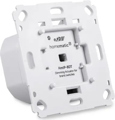 Zdjęcie produktu dla Tylna wkładka ściemniacza krawędziowego HOMEMATIC IP HmIP-BDT / biały