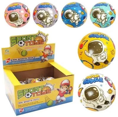 Produktbild von Schaumstoff Ball Kosmos mit Weltraummotiv, 7 cm Durchmesser