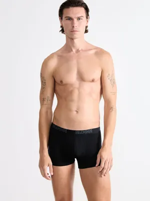 Produktbild von sloggi Herren Retro Pants 2-Pack Ready To Go Hipster - BLACK - Größe L