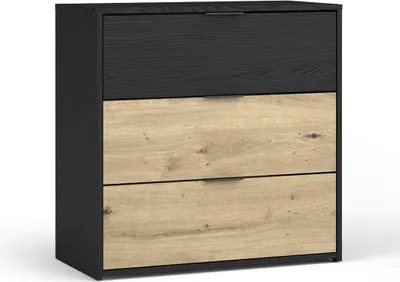 Image de Commode MELODY - Design Moderne avec 3 Tiroirs