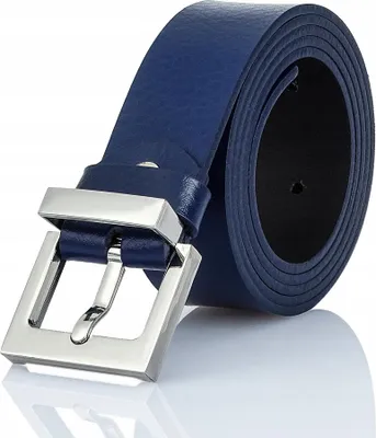 Produktbild von Gracio Damen Ledergürtel 105cm Navy Klassisch