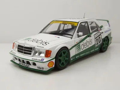 Produktbild von Solido MB 190E Evo2, Sportwagen-Modell, 1:18, Mercedes-Benz 190E Evo 2, Männlich, Zink, 14 Jahr(e)