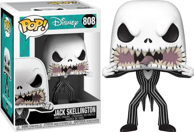 Zdjęcie produktu dla Funko Pop! Jack Skellington - Disney Nightmare Before Christmas Figurki z Wyrazistą Twarzą