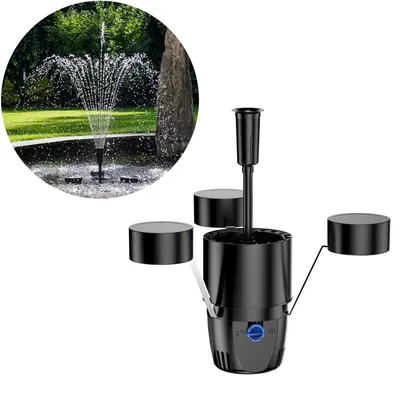 Produktbild von Schwimmende Skimmer für Teich mit Springbrunnen-Set