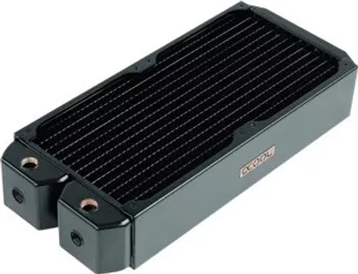 Produktbild von Alphacool NexXxoS UT60, Kühlkörper, Messing, Kupfer, Stahl, Schwarz, 14 cm, 144 mm, 324 mm