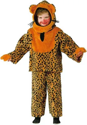 Produktbild von Katze Tiger Kinder Karneval Fasching Kostüm 92-116