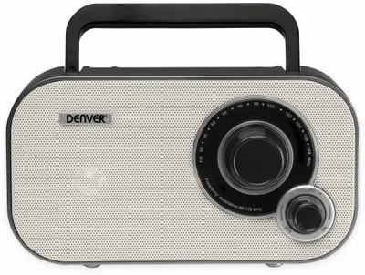 Produktbild von Denver TR-51 UKW Retro Radio, analog, Netz- & Batteriebetrieb