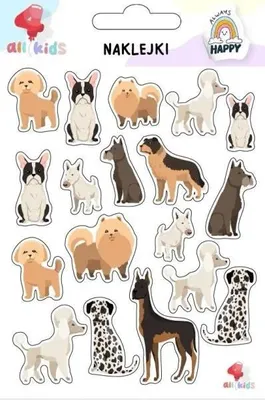 Image de Autocollants pour enfants : Chiens - All4Kids