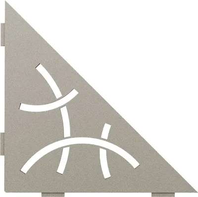 Immagine prodotto di Schlüter SES1D6TSSG-E-S1 Ablage Curve 210x210mm Steingrau