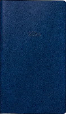 Produktbild von 2026 Brunnen Taschenkalender 750 A6 blau