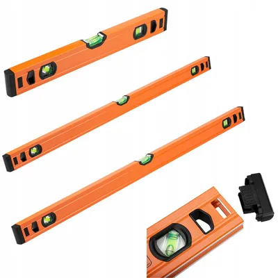 Produktbild von NEO TOOLS Aluminium-Wasserwaagen-Set 3 Stück 40-120 cm