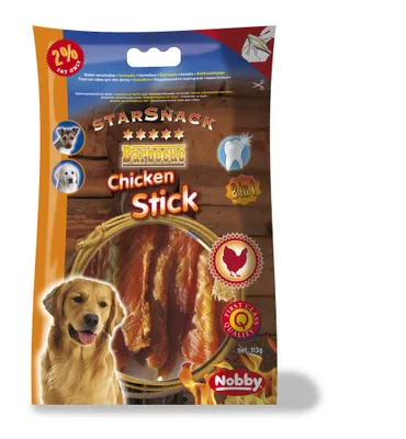 Obrázok produktu pre Nobby STARSNACK Grilovacia kuracia tyčinka ca, 13,5 cm, 113 g