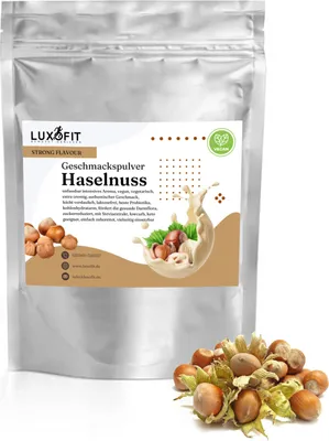Produktbild von Haselnuss Geschmackspulver Flavour kalorienarm 300 g