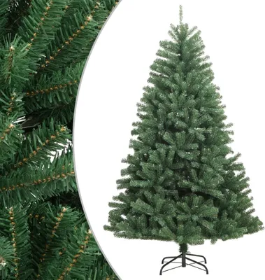 Imagen del producto de Maison Exclusive - Árbol de Navidad artificial, plegable, con soporte, color verde, 210 cm