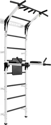 Obrázok produktu pre Nástenné bradlá Levron gymnastický rebrík max. 250 kg biely
