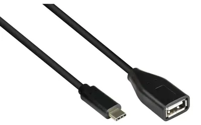 Zdjęcie produktu dla Good Connections USB2.0 Adapterk. OTG C St.-A Bu.  0,1m