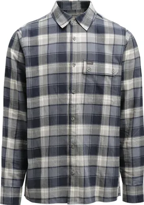 Produktbild von Lundhags Herren Järpen Plaid Flanellhemd Dark Sky blue L