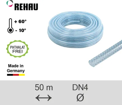 Produktbild von REHAU Industrieschlauch Raufilam-E 4,0/3,0 - 50m