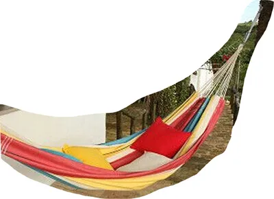 Produktbild von Doppel Hängematte Amazonita 100% Baumwolle Denana