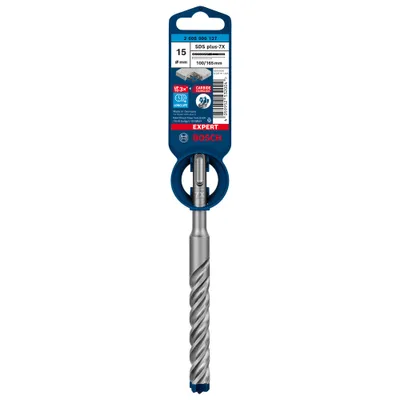Image de BOSCH 2608900127 BOSCH EXPERT SDS plus-7X Foret marteau, Ø 15,0 mm, 1 pc.
