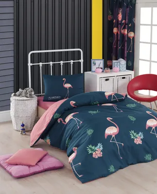 Produktbild von L'Essentiel Linge de Maison, Begonvilla- EPJ7190, Dunkelblau, Bettdecken, 65% Baumwolle / 35% Polyester