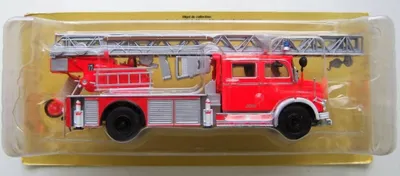 Produktbild von MERCEDES L1519 DLK30 Orange Feuerwehrmann/-frau, MAGFIRESP14, Maßstab1/43, IXO