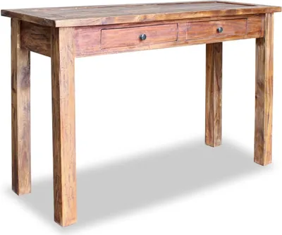 Obrázok produktu pre Konzolový stolík, mahagónový masív 123x42x75 cm