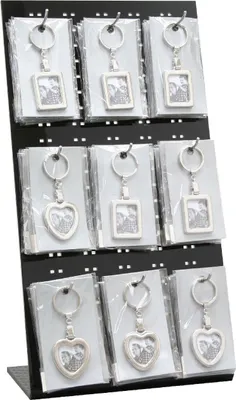 Produktbild von Deknudt S59NB0 Foto-Schlüsselanhänger Metall Silberfarbe
