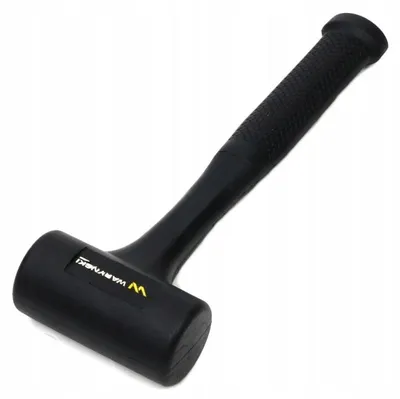 Produktbild von Waryński Massiver Gummihammer 900g mit Fiberglasstiel