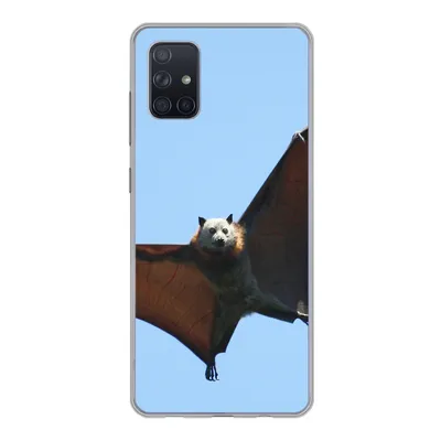Produktbild von MuchoWow® Handyhülle Schutzhülle Hülle für Samsung Galaxy A71 Fledermaus - Luft - Flügel Silikon Softcase Handy Hülle - Kartenbesitzer