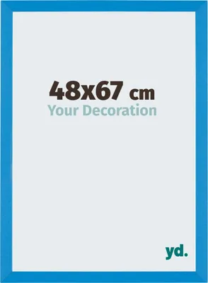 Image de Cadre photo, 48x67 cm, bleu clair, MDF, Mura