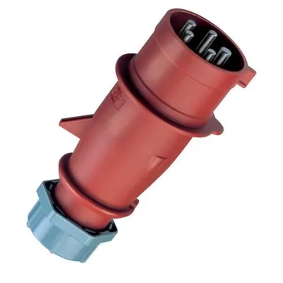 Produktbild von MENNEKES 21428, 5P, 6 h, Blau, Rot, IP44, 400 V, 32 A