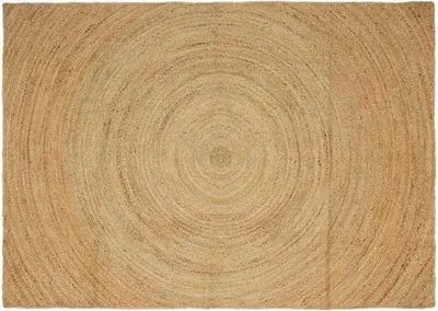 Produktbild von Handgewebter Jute-Teppich 160 x 230 cm – rechteckiger Naturfaserteppich für Wohnzimmer und Innenbereich