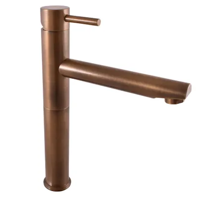 Zdjęcie produktu dla Slezák-RAV Bateria umywalkowa wysoka Slezák RAV SE930SM Kolor: stary mosiądz, Wymiar: 1/2''