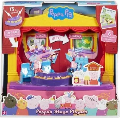 Produktbild von TM Toys PEPPA PIG - Theaterset