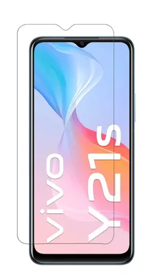 A screen protector is shown placed over a smartphone screen.