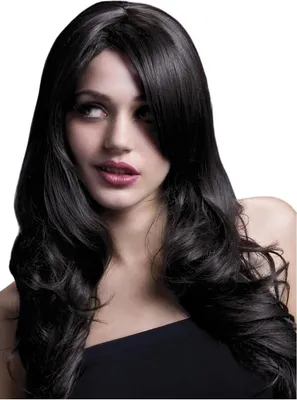 Produktbild von Beach Waves braun - Kostüm Perücke für Fasching