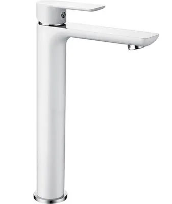 Immagine prodotto di Mexen Alfa rubinetto alto per lavabo, bianco/cromato - 745710-02