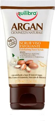 Produktbild von EQUILIBRA Argan Exfoliating Face Scrub 75ml