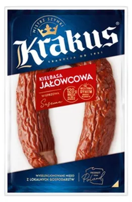 Zdjęcie produktu dla Kiełbasa jałowcowa 200 g Krakus