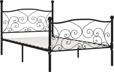 Zdjęcie produktu dla Łóżko Metalowe Rama Łóżka Ze Stelażem Sofa Do Pokoju Sypialni 100 x 200 cm
