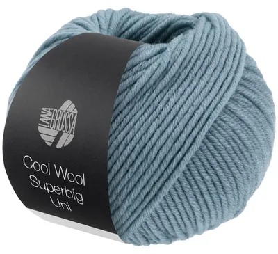 Produktbild von Lana Grossa - Cool Wool Superbig 0019 graublau