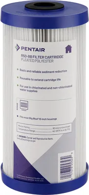 Produktbild von Pentek R50 BB Wasserfilter 10 Zoll Big Blue Sediment Schmutzfilter 50 Micron