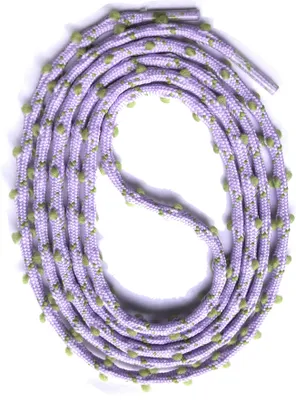 Produktbild von SNORS zweifarbige Rundsenkel - LILAHELL / OLIV - 3mm - 130cm