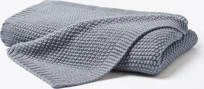 Obrázek produktu pro Strick-Decke ALMA GRAU 130x170cm, Jekatex