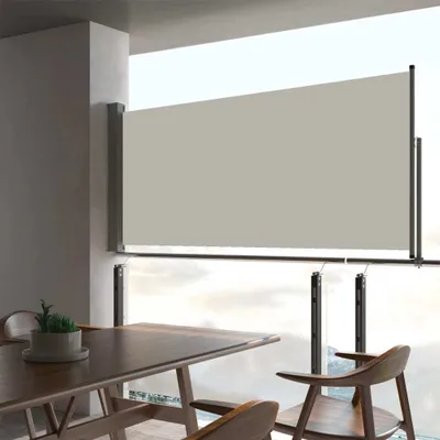 Image de The Living Store Store latéral extensible 60×300 cm Crème